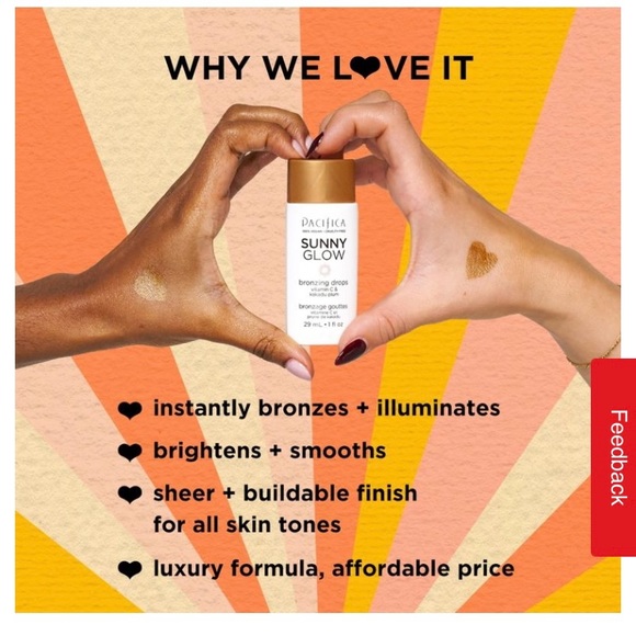 *Brand New in Box* Pacifica Sunny Glow Bronzing Drops - Picture 3 of 10